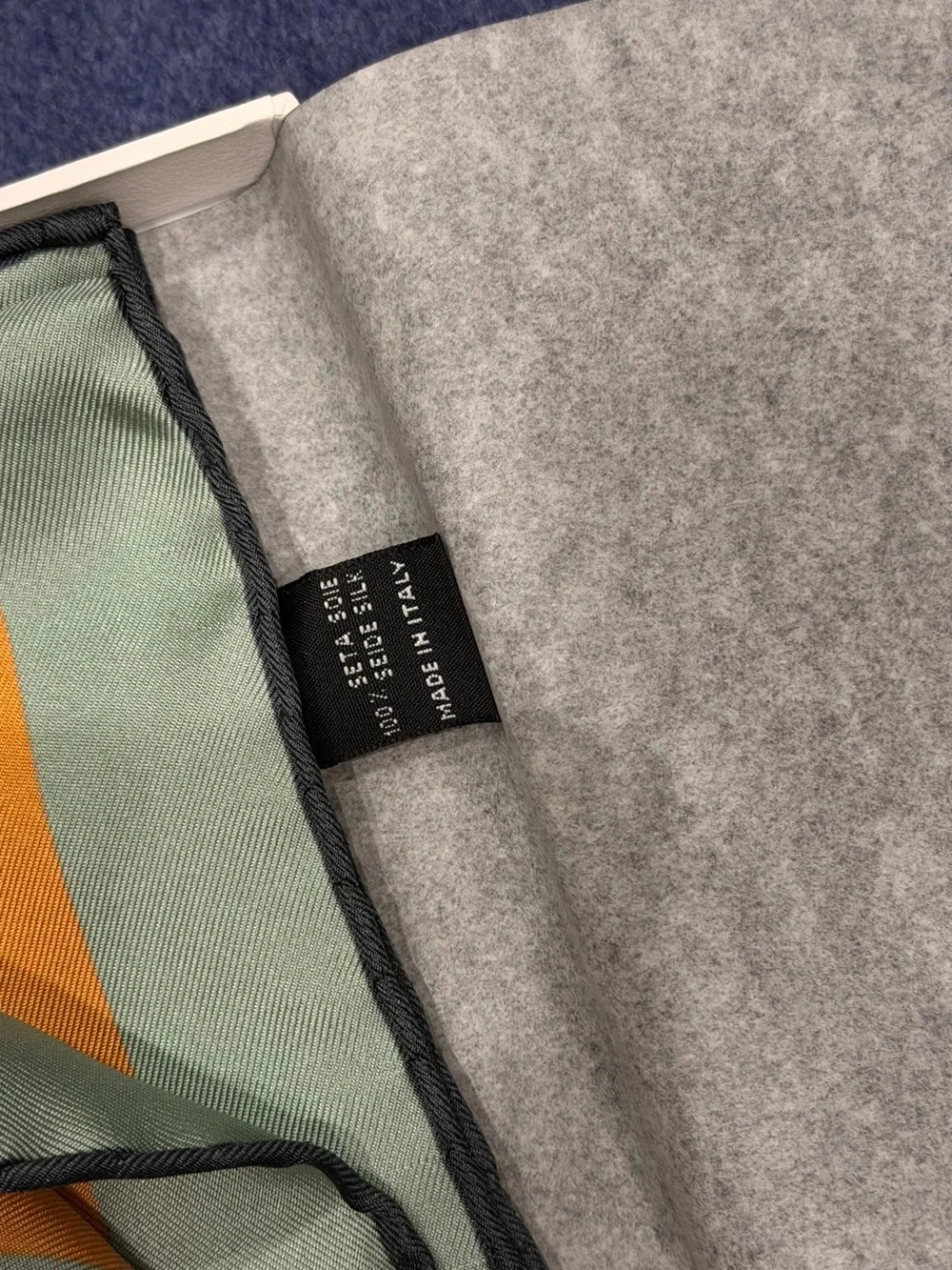 NWT. SESAM THE MODERNIST SILK SCARF